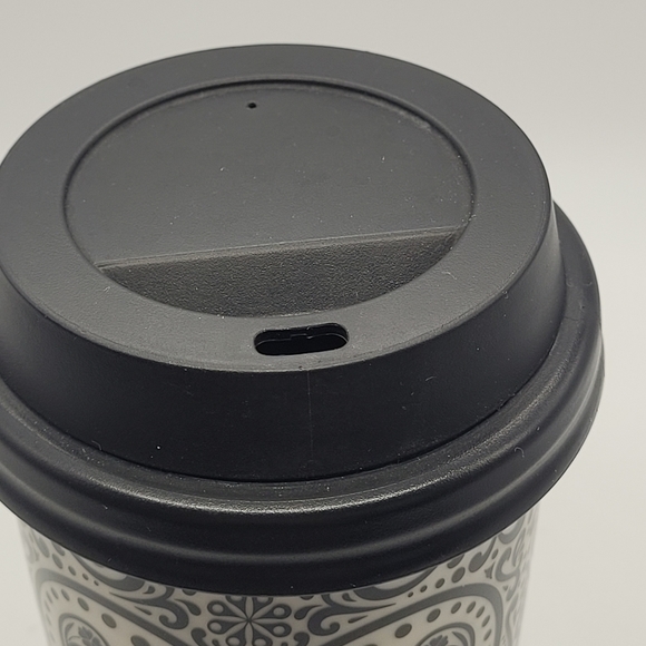 Starbucks Jonathan Adler Red Ceramic Travel Cup With Lid - Picture 5 of 8